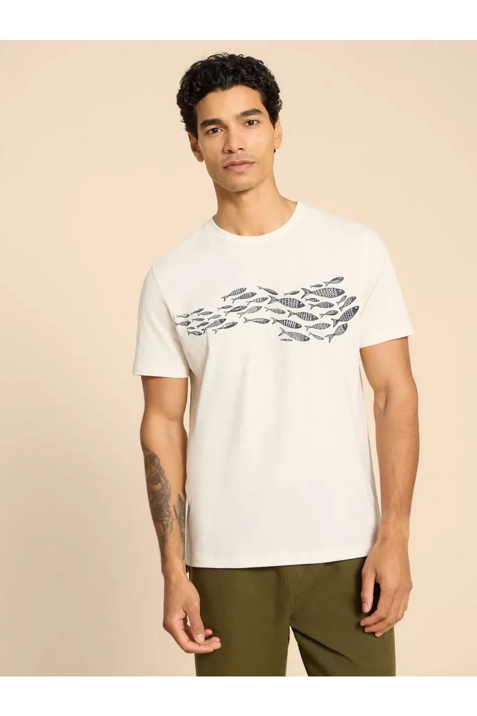 White Stuff Shoal Fish Graphic Tee