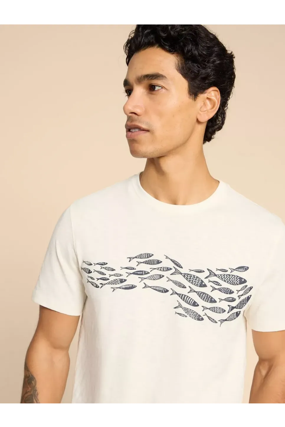 White Stuff Shoal Fish Graphic Tee