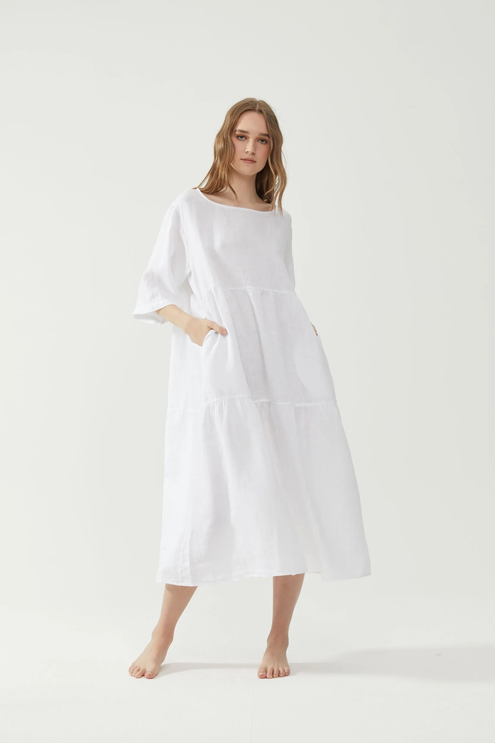 Willow Dress White