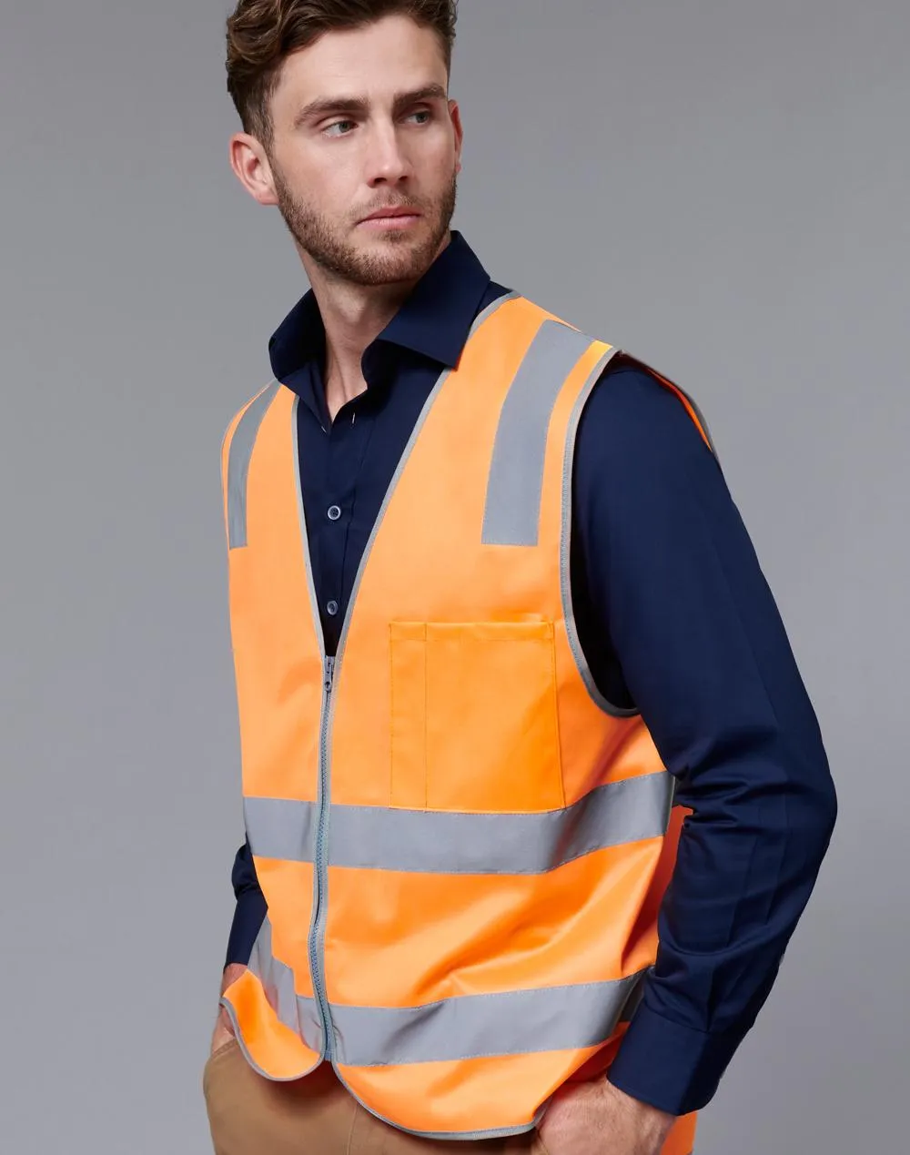 Winning Spirit Vic Rail Hi Vis Safety Vest- Unisex (SW40)