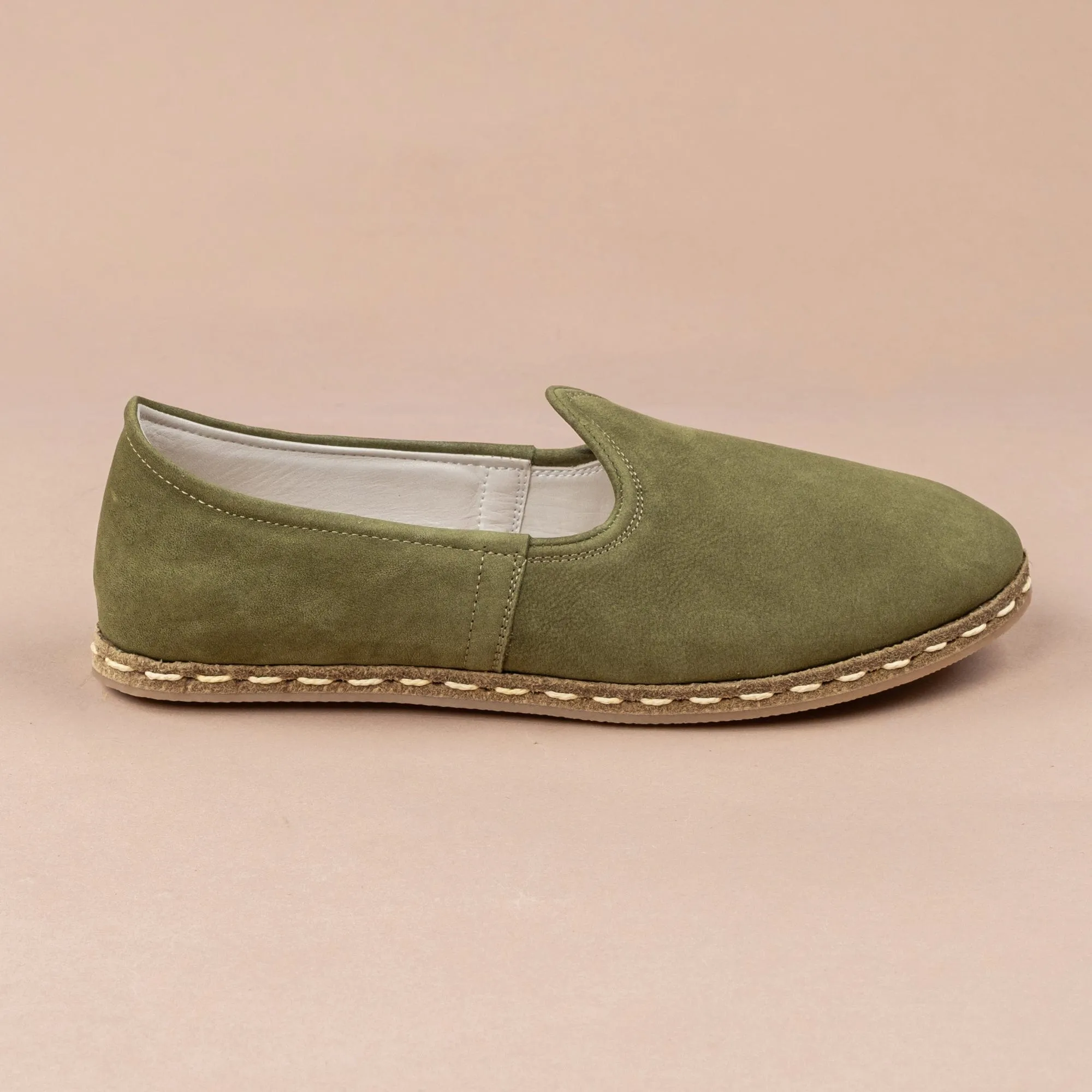 Women's Olive Nubucks