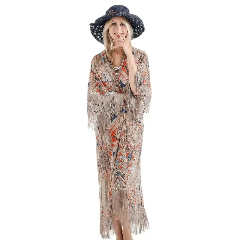 Womens Summer Half Sleeve Chiffon Cardigan