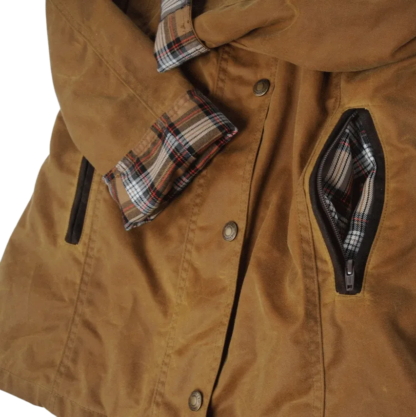 Women's Waxed Briar Jacket Field Tan