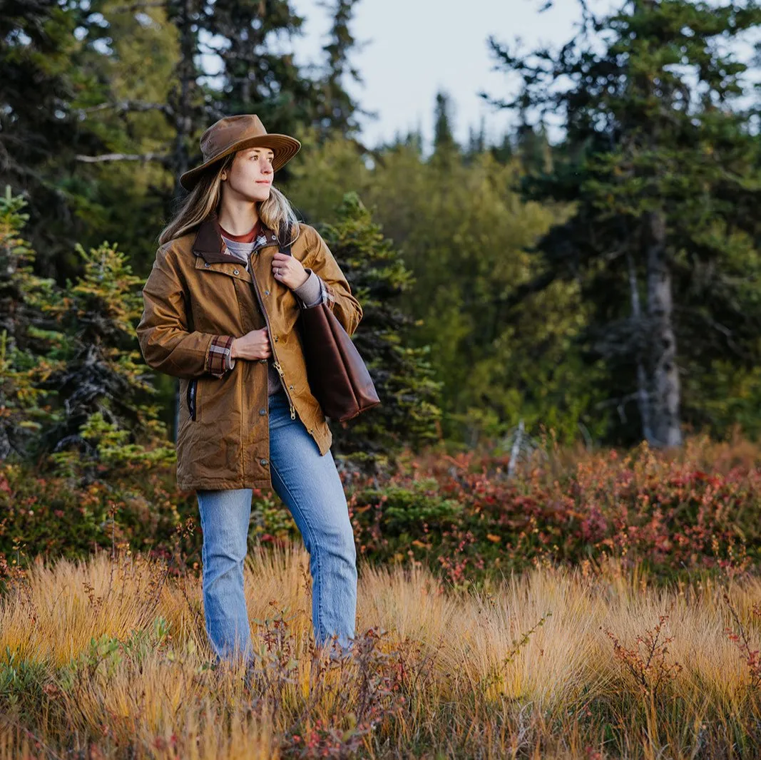 Women's Waxed Briar Jacket Field Tan