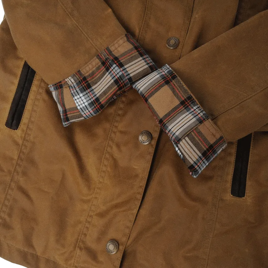 Women's Waxed Briar Jacket Field Tan