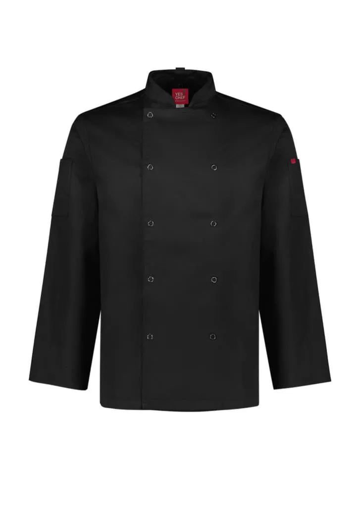 Yes!Chef CH232ML Zest Mens L/S Chef Jacket