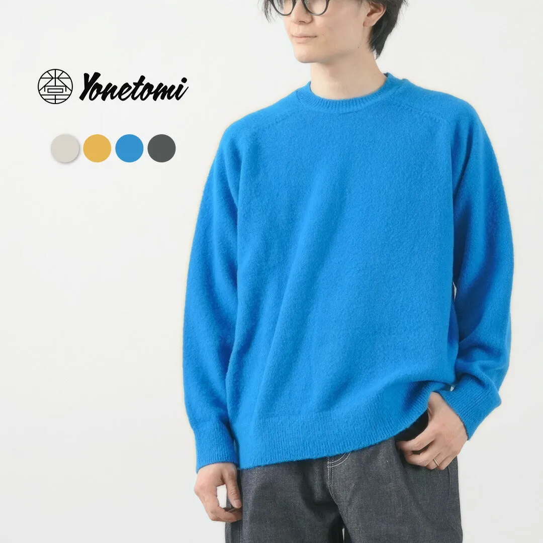 YONETOMI NEW BASIC / Circle Knit Pullover