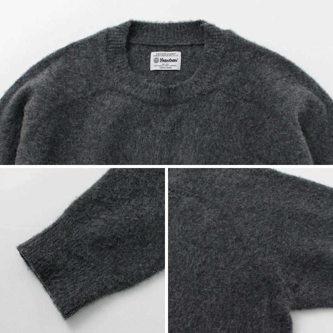 YONETOMI NEW BASIC / Circle Knit Pullover